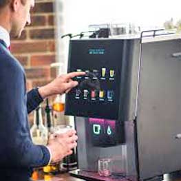Office coffee equipment prepared for a New Jersey workplace